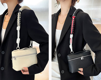 Woven Shoulder Strap & Handle for Loro Piana Bags – Versatile Handbag Accessory, Perfect for Crossbody, Shoulder, and Tote Use