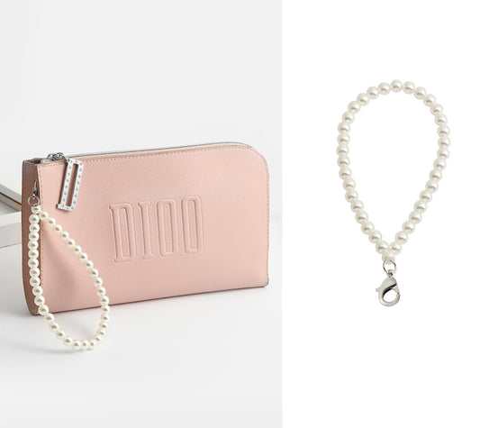 Bag decoration chain, pearl bag chain, modification hand-held short chain accessory, handbag chain strap