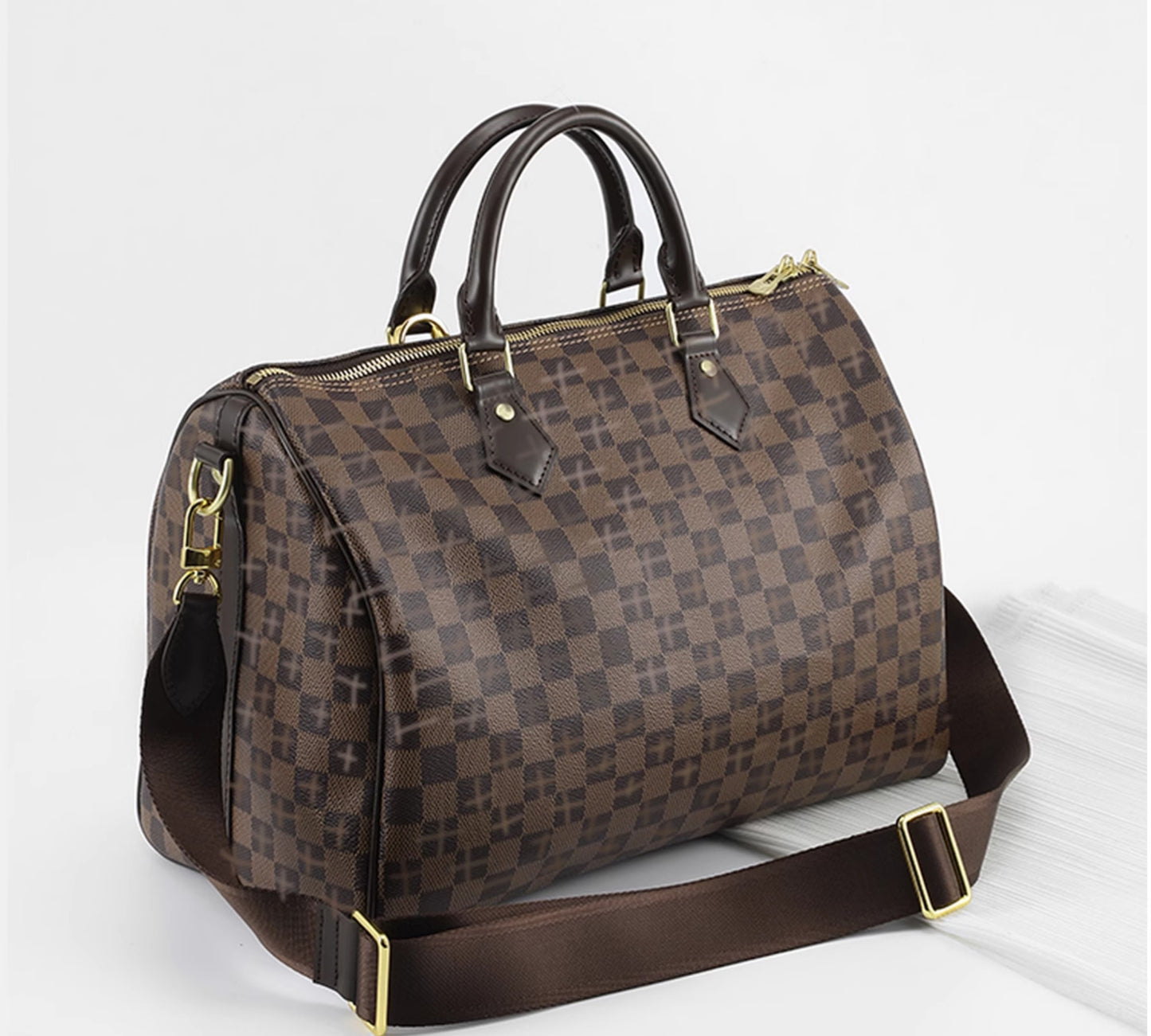 The adjustable shoulder strap for the canvas Speedy 25 bag, crossbody strap, replacement wide strap for travel bags