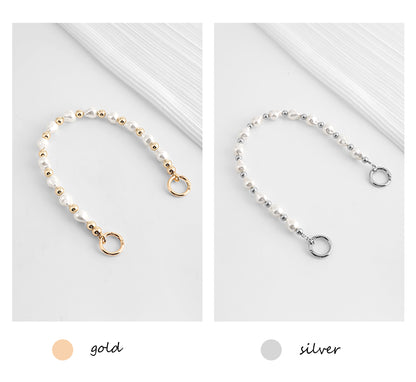 39cm Pearl decorative chain bag with short handbag modification chain accessories,Pearl chain