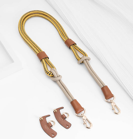 The Pliage Energy bag replacement shoulder strap, nylon woven strap, leather transformation buckle, single shoulder strap