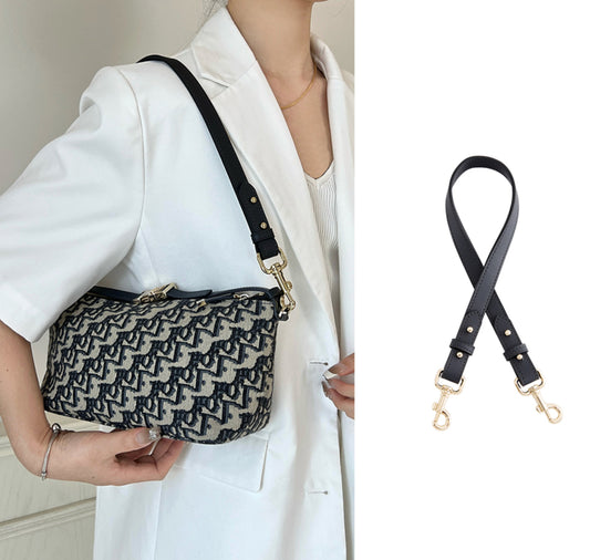 Genuine Leather Shoulder Strap for Travel Nomad Bag – Replacement Strap for Underarm Bags, Premium Quality Adjustable Shoulder Strap