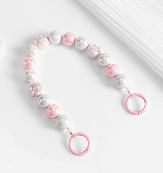 Candy-Colored Acrylic Detachable Chain Strap Set – DIY Decorative Handle Accessory for Handbags; Headphone Cases