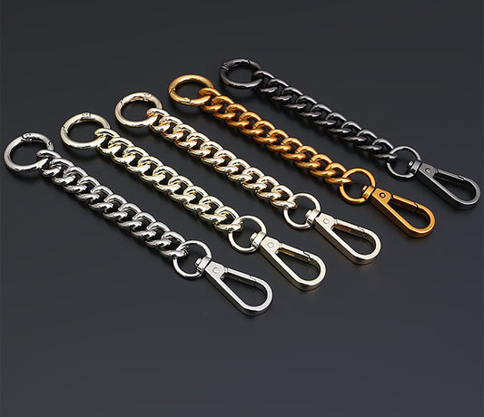 Bag Extension Chain Shoulder Strap, Extended Chain for Backpack, Underarm DIY Bag Strap, Short Chain Accessories