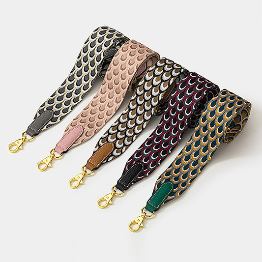 Handmade Customizable Canvas Shoulder Strap – 4.5cm Wide, Adjustable Length, Perfect for Crossbody & Shoulder Bags