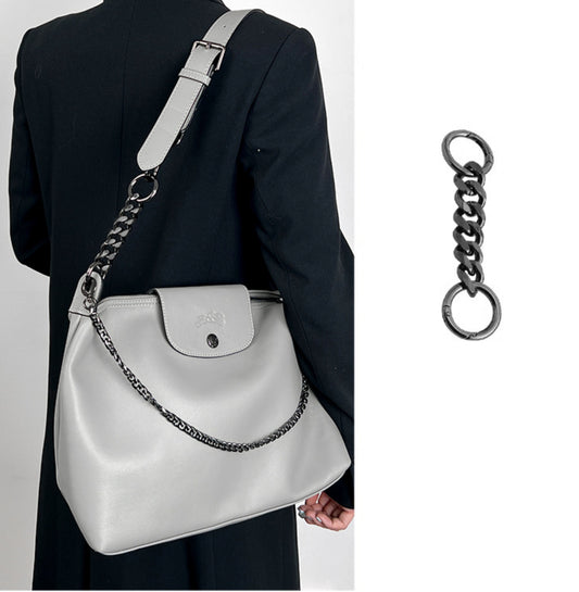 Handcrafted Metal Extension Chain for Women's Tote Bags – Underarm Bag Chain Strap, Customizable Length