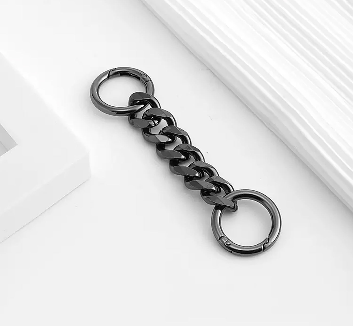 Handcrafted Metal Extension Chain for Women's Tote Bags – Underarm Bag Chain Strap, Customizable Length