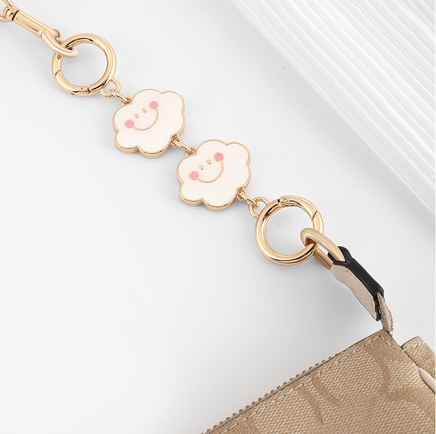 13cm High - Quality Metal Extension Chain for Underarm Bags - Sturdy, Rust - Resistant, ，Providing a Trendy and Functional Upgrade