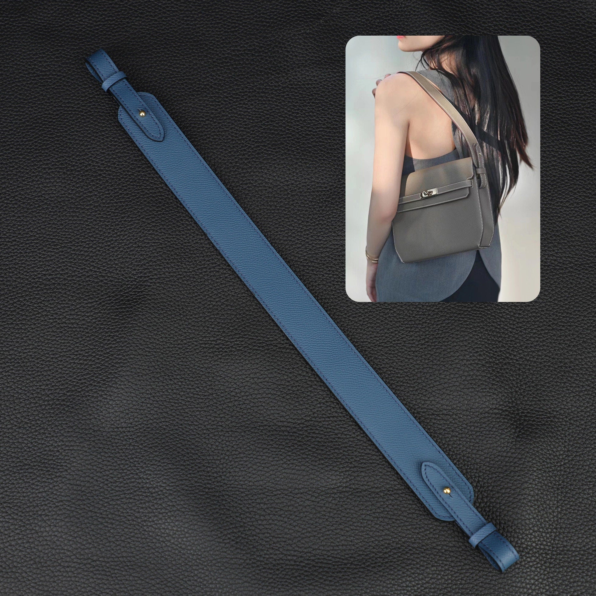 Handmade leather bag strap,Leather bag charm and Leather Accessories ...