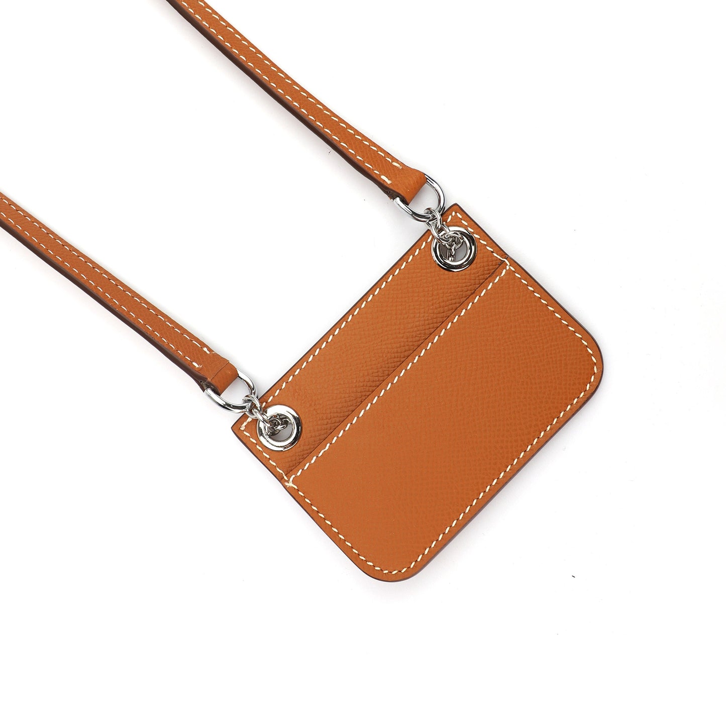 Leather insert with wallst strap for constance slim wallet,Epsom leather wallst crossbody strap for Slim wallet,Evercolor wallet strap